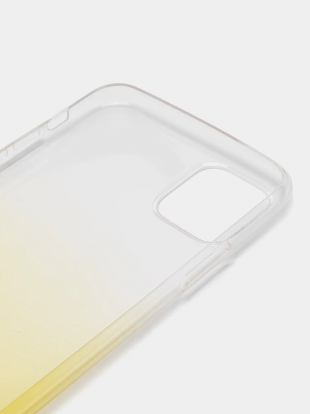 Желтый чехол для Apple iPhone 11 Pro Max, XS Max, прозрачный с градиентом