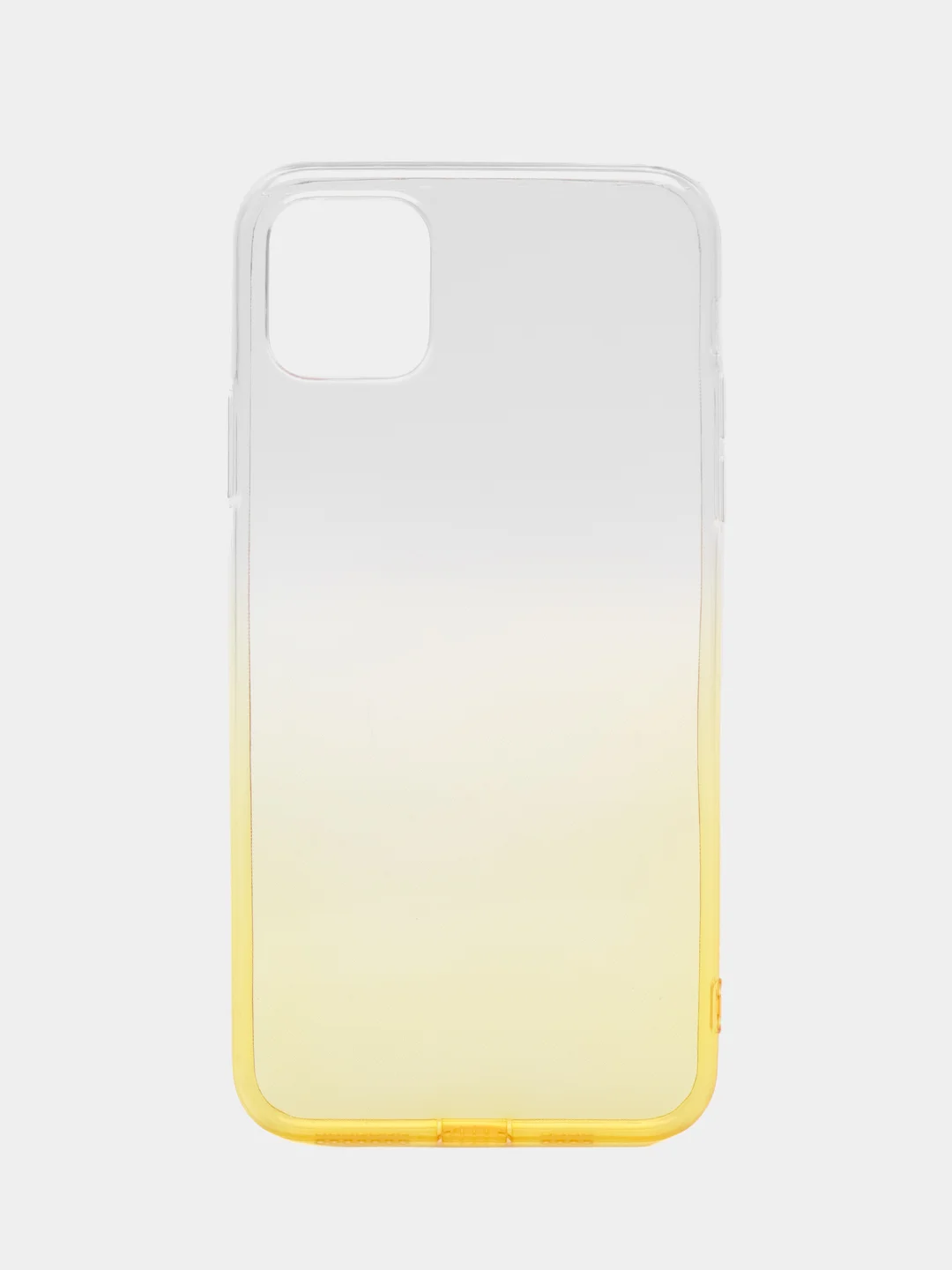 Желтый чехол для Apple iPhone 11 Pro Max, XS Max, прозрачный с градиентом