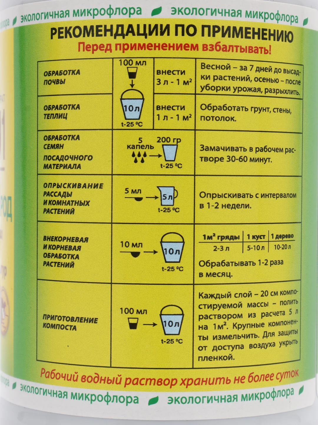 Микробиологический препарат БАЙКАЛ ЭМ 1 для выращивания овощных,плодово-ягодных культур