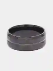 Черный кольцо мужское