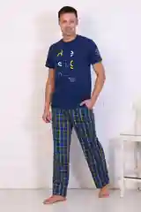 Индиго костюм Berchelli мужской