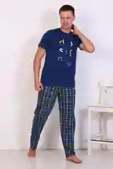 Индиго костюм Berchelli мужской