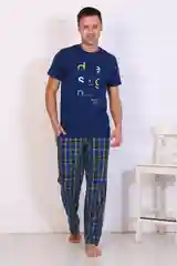 Индиго костюм Berchelli мужской