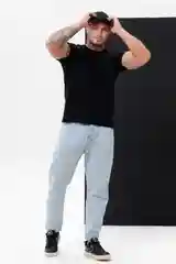 Черный футболка Berchelli мужская