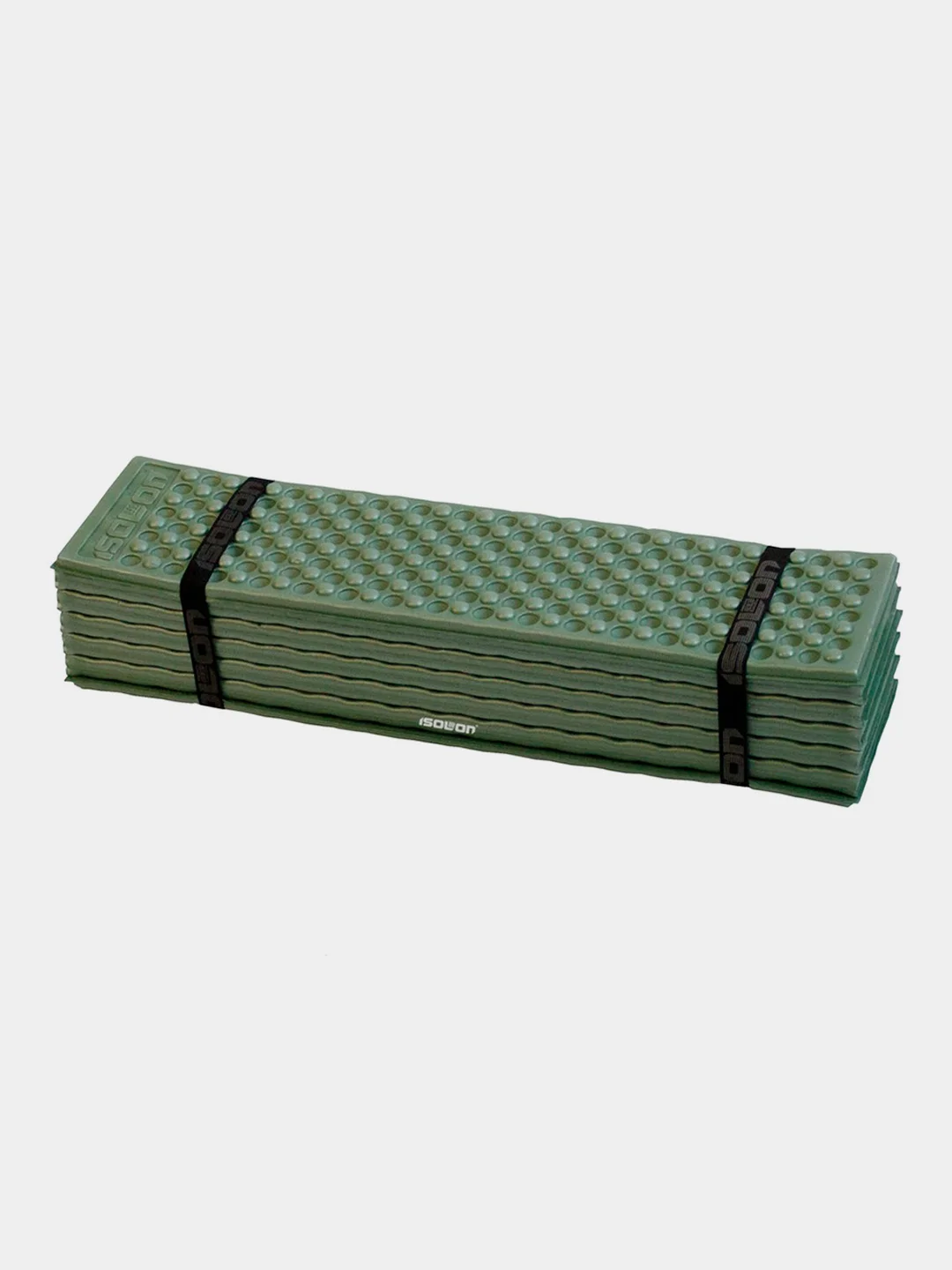 Хаки коврик складной туристический Isolon Camping Flex, 179х59, 1.5 см
