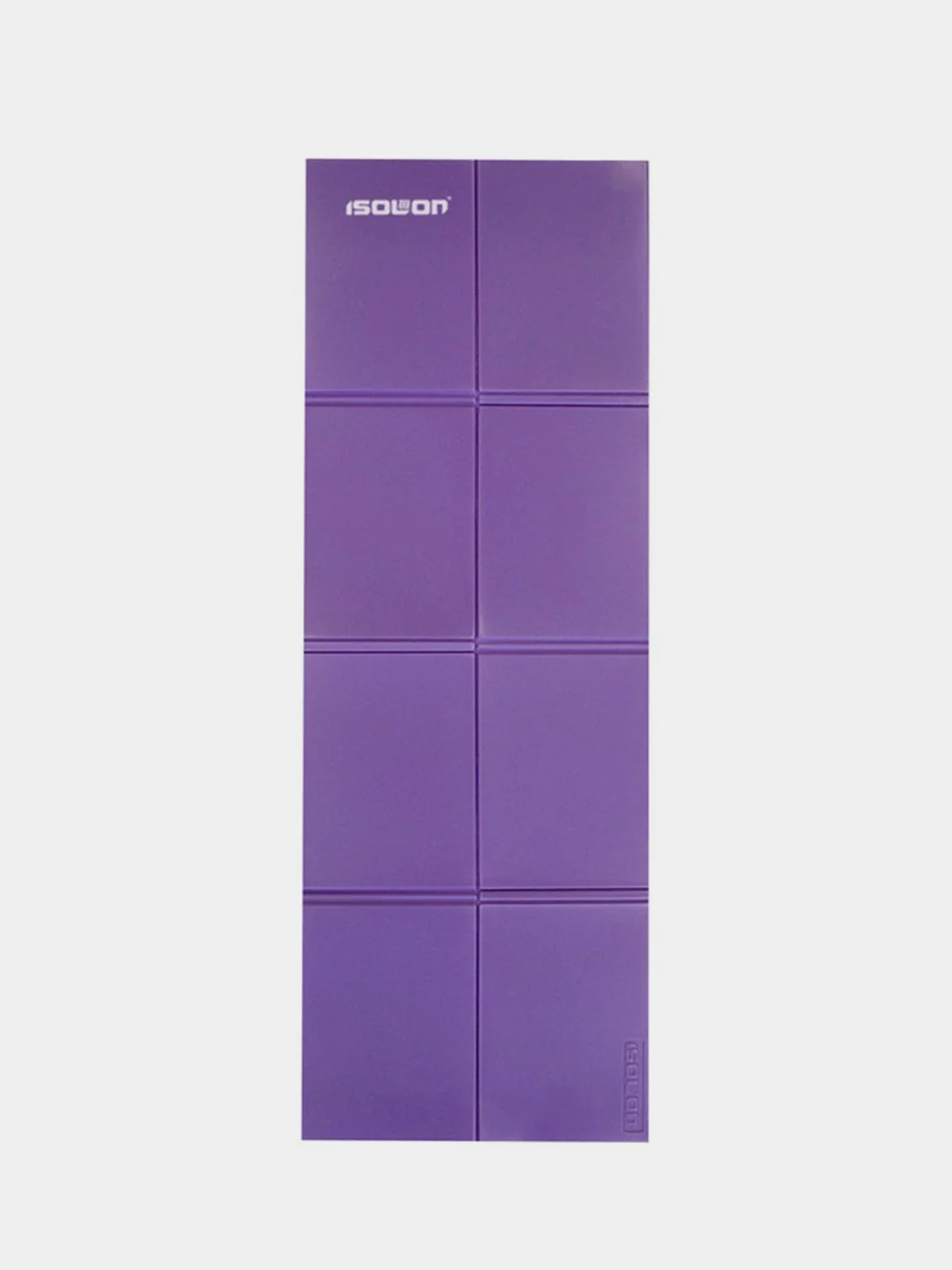 Фиолетовый коврик туристический складной ISOLON Fitness Flex, 138х49, 5 мм