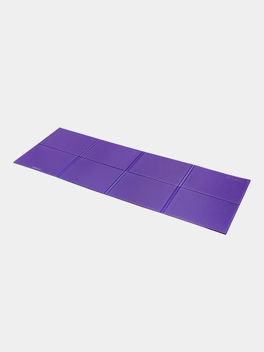 Фиолетовый коврик туристический складной ISOLON Fitness Flex, 138х49, 5 мм