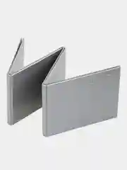 Серый металлик коврик туристический складной ISOLON Fitness Flex, 138х49, 5 мм