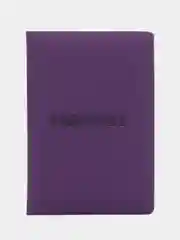 Фиолетовый обложка на паспорт