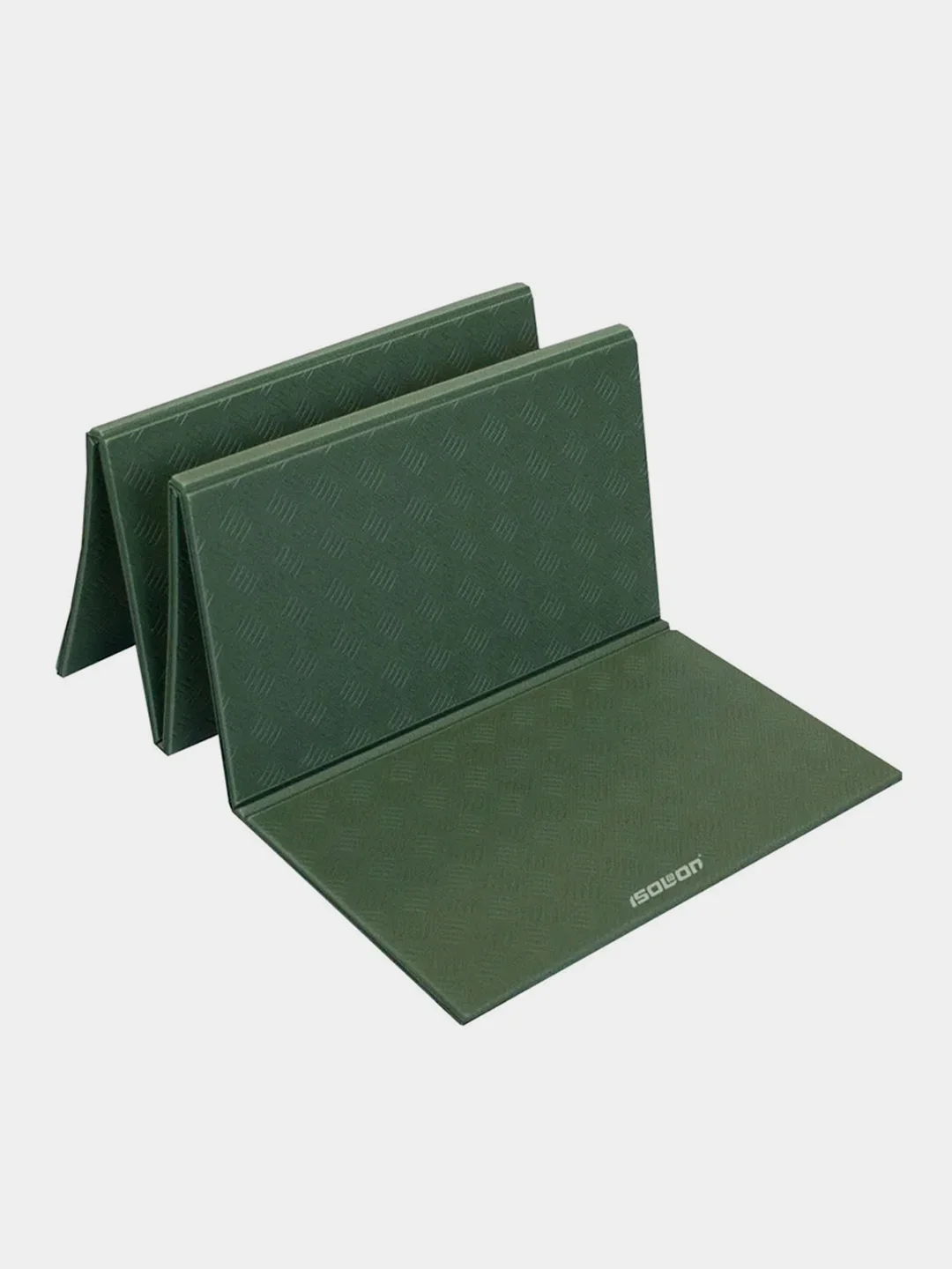 Хаки коврик туристический складной Isolon Tent Flex, 8 мм, 197х128 см
