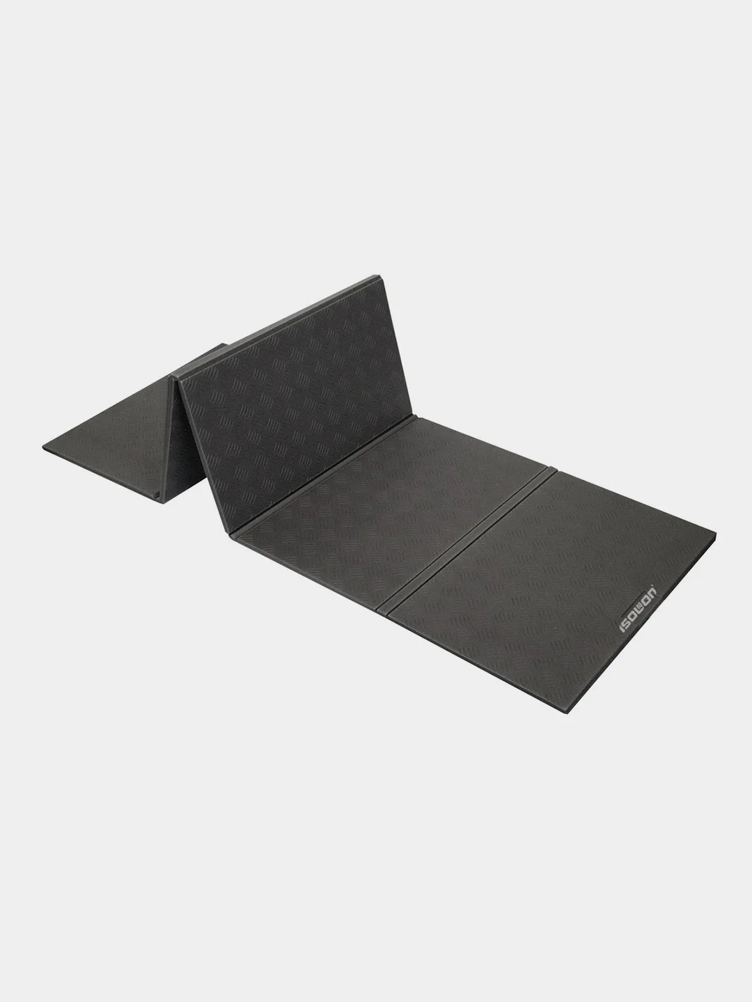 Серый коврик туристический складной Isolon Tent Flex, 8 мм, 197х128 см