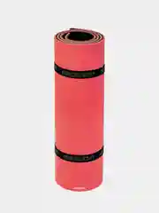 Красный коврик спортивный для йоги, фитнеса и туризма Isolon Спорт 10, 180х60 см, 10 мм