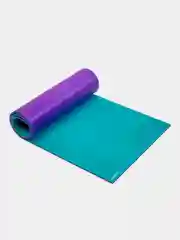 Бирюзовый коврик спортивный для йоги, фитнеса и туризма Isolon Спорт 10, 180х60 см, 10 мм