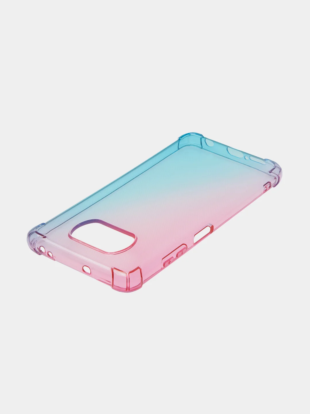 Розовый противоударный чехол для Xiaomi Poco X3 NFC/X3 Pro, силиконовый, Rosco с усиленными углами