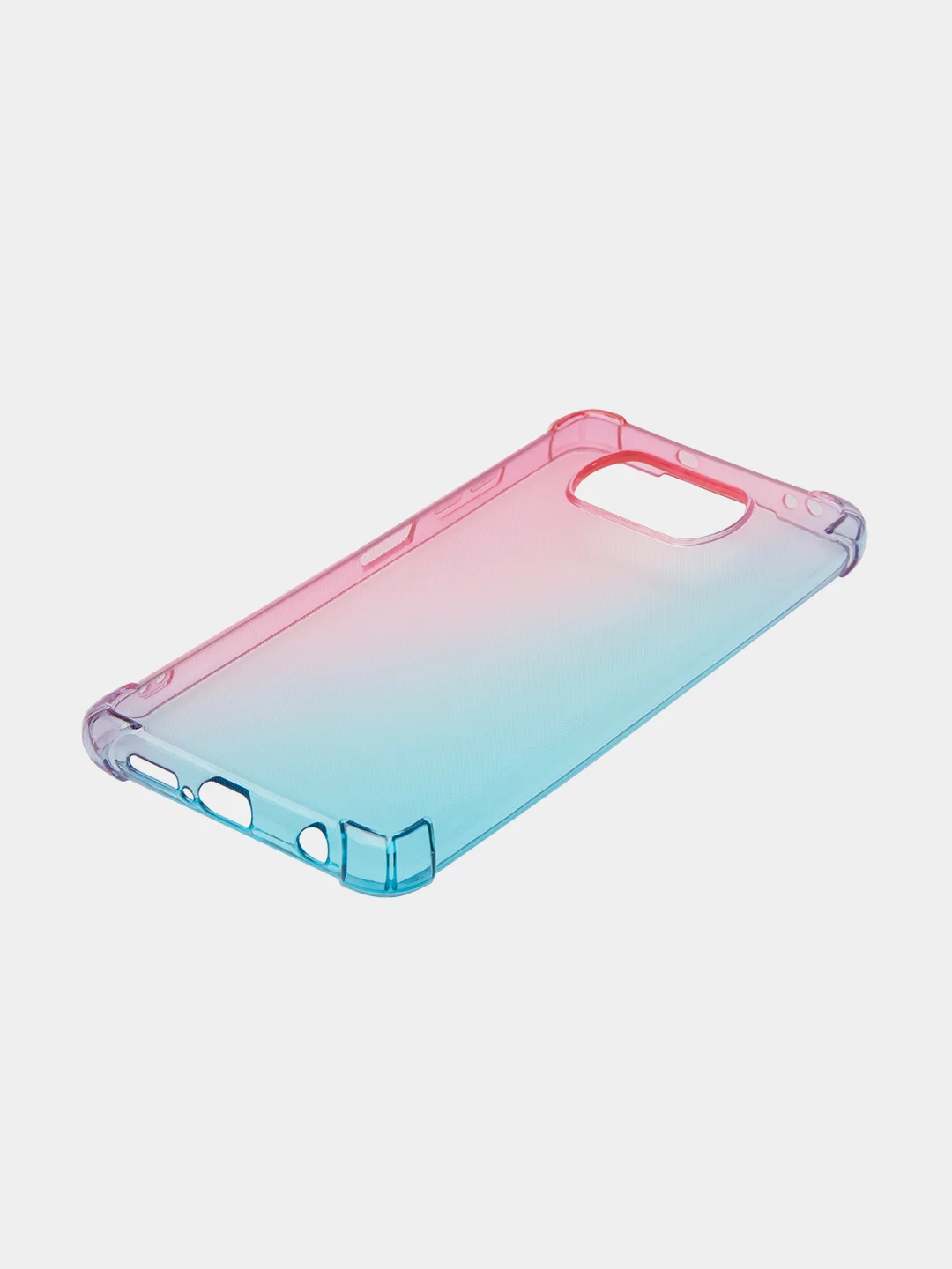 Розовый противоударный чехол для Xiaomi Poco X3 NFC/X3 Pro, силиконовый, Rosco с усиленными углами