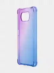 Фиолетовый противоударный чехол для Xiaomi Poco X3 NFC/X3 Pro, силиконовый, Rosco с усиленными углами