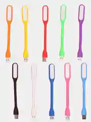 Желтый led светильник, гибкий, USB фонарь, гибкая светодиодная USB лампа