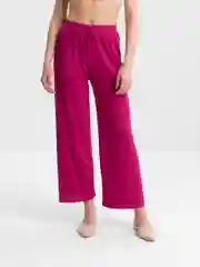 Вишнёвый кюлоты в рубчик QP Store