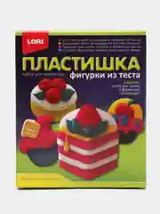 Набор для детского творчества. Фигурки из теста Вкусные пирожные. Lori