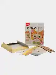 Набор для создания картины в технике квиллинг Рыжий котенок. Lori