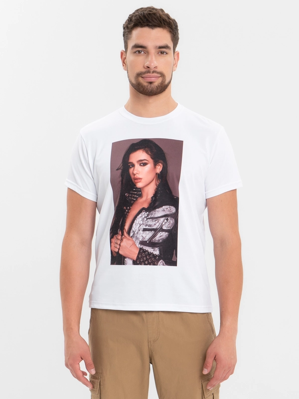 Подарок Футболка музыка (рок, рэп, поп) Dua Lipa Дуа Липа 109