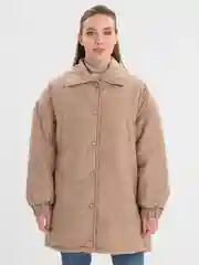 Бежевый куртка женская, оверсайз, весна