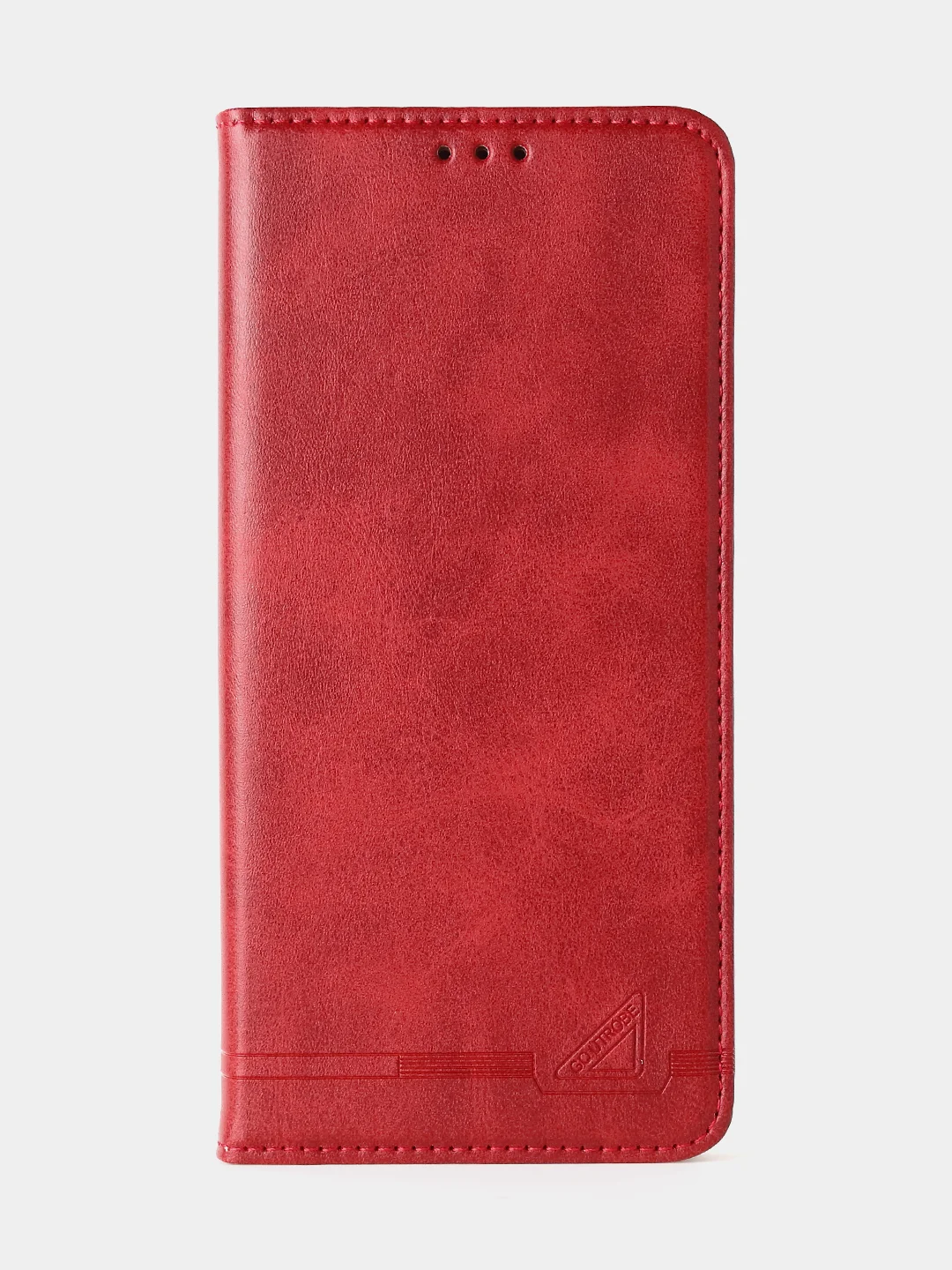 Красный чехол-книжка GQ для Infinix Note 30 Pro (4G) из высококачественной кожи