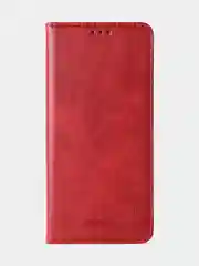 Красный чехол-книжка GQ для Infinix Note 30 Pro (4G) из высококачественной кожи