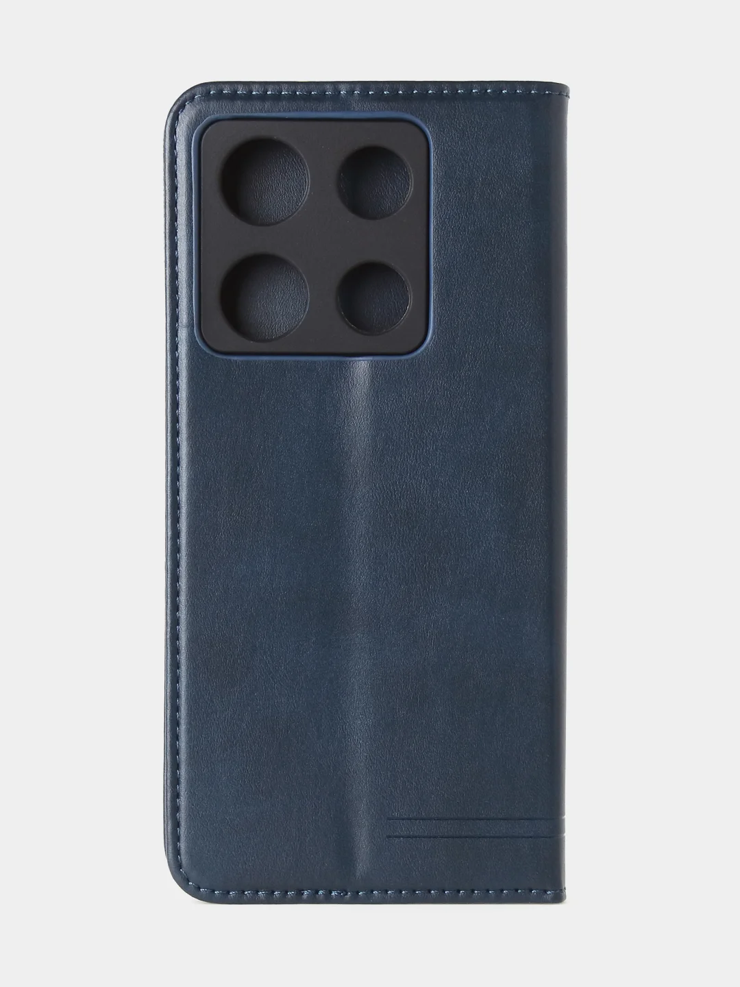 Синий чехол-книжка GQ для Infinix Note 30 Pro (4G) из высококачественной кожи