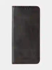 Черный чехол-книжка GQ для Infinix Note 30 Pro (4G) из высококачественной кожи