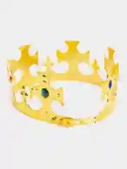 Желтый корона карнавальная