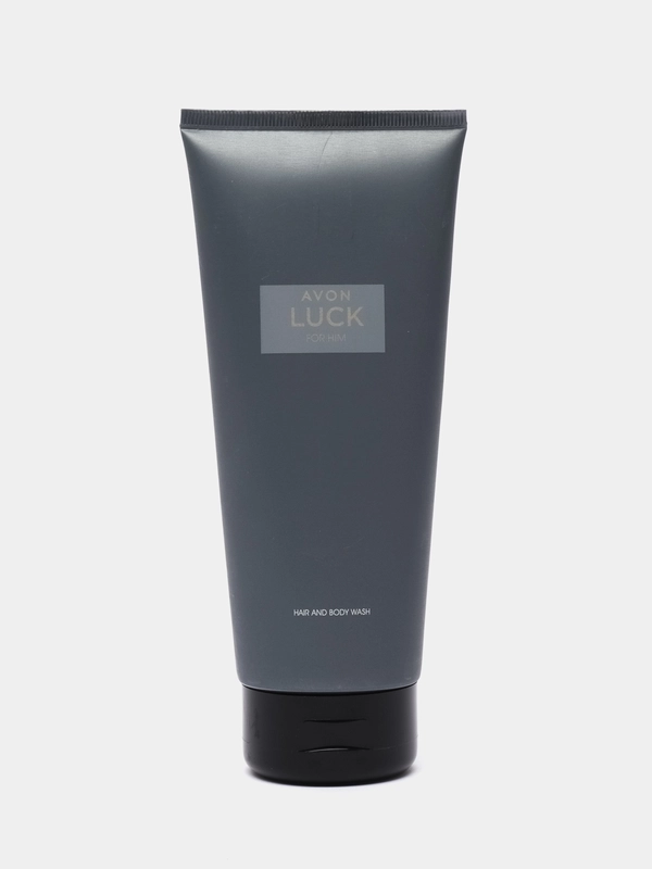 Мужской шампунь-гель для душа Avon Luck , 200 мл