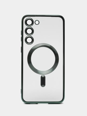Чехол для Samsung S23 Plus, S23, S22 Plus, S22 Ultra MagSafe, накладка c защитой камеры
