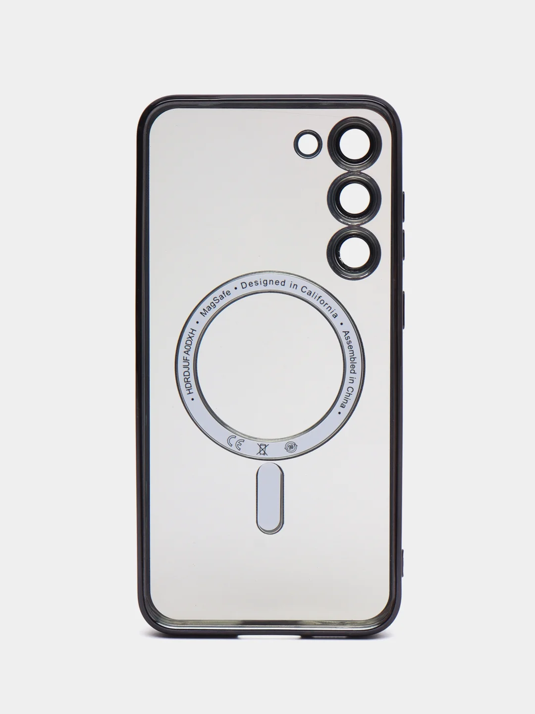 Черный чехол для Samsung S23 Plus, S23, S22 Plus, S22 Ultra MagSafe, накладка c защитой камеры
