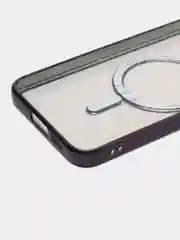 Черный чехол для Samsung S23 Plus, S23, S22 Plus, S22 Ultra MagSafe, накладка c защитой камеры
