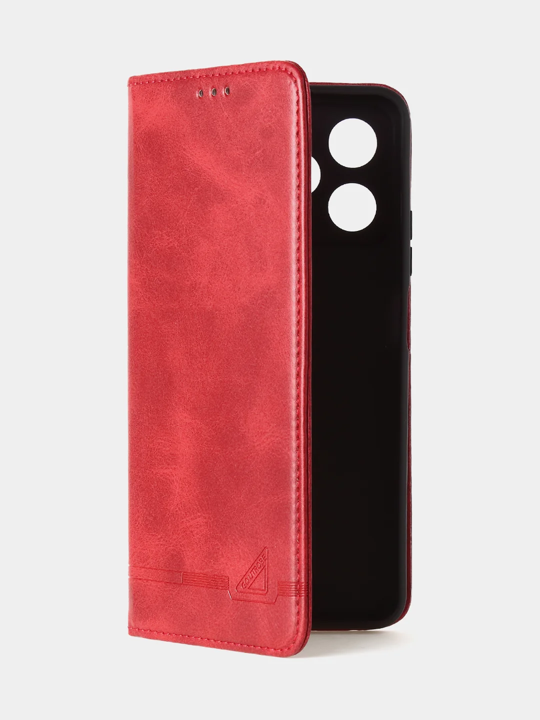 Красный чехол для Realme Note 50 / Realme C51 / Realme C53 / Realme Narzo N53 книжка, накладка