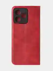 Красный чехол для Realme Note 50 / Realme C51 / Realme C53 / Realme Narzo N53 книжка, накладка