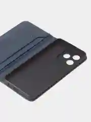 Синий чехол для Realme Note 50 / Realme C51 / Realme C53 / Realme Narzo N53 книжка, накладка