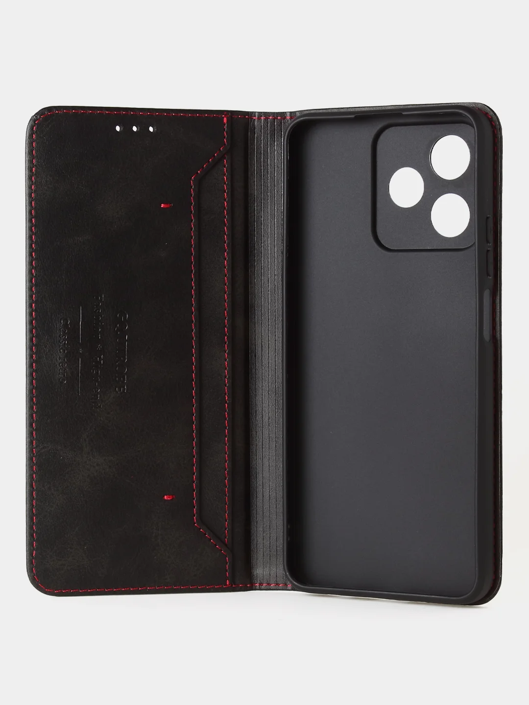 Черный чехол для Realme Note 50 / Realme C51 / Realme C53 / Realme Narzo N53 книжка, накладка