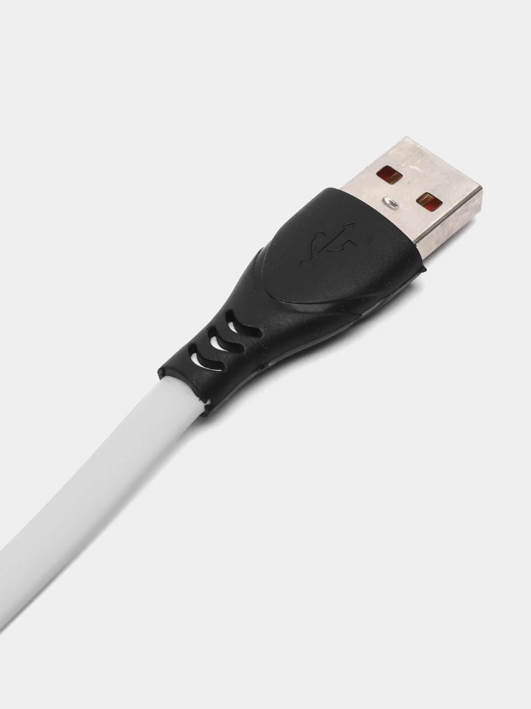 Белый кабель для зарядки айфона, USB, 2 метра