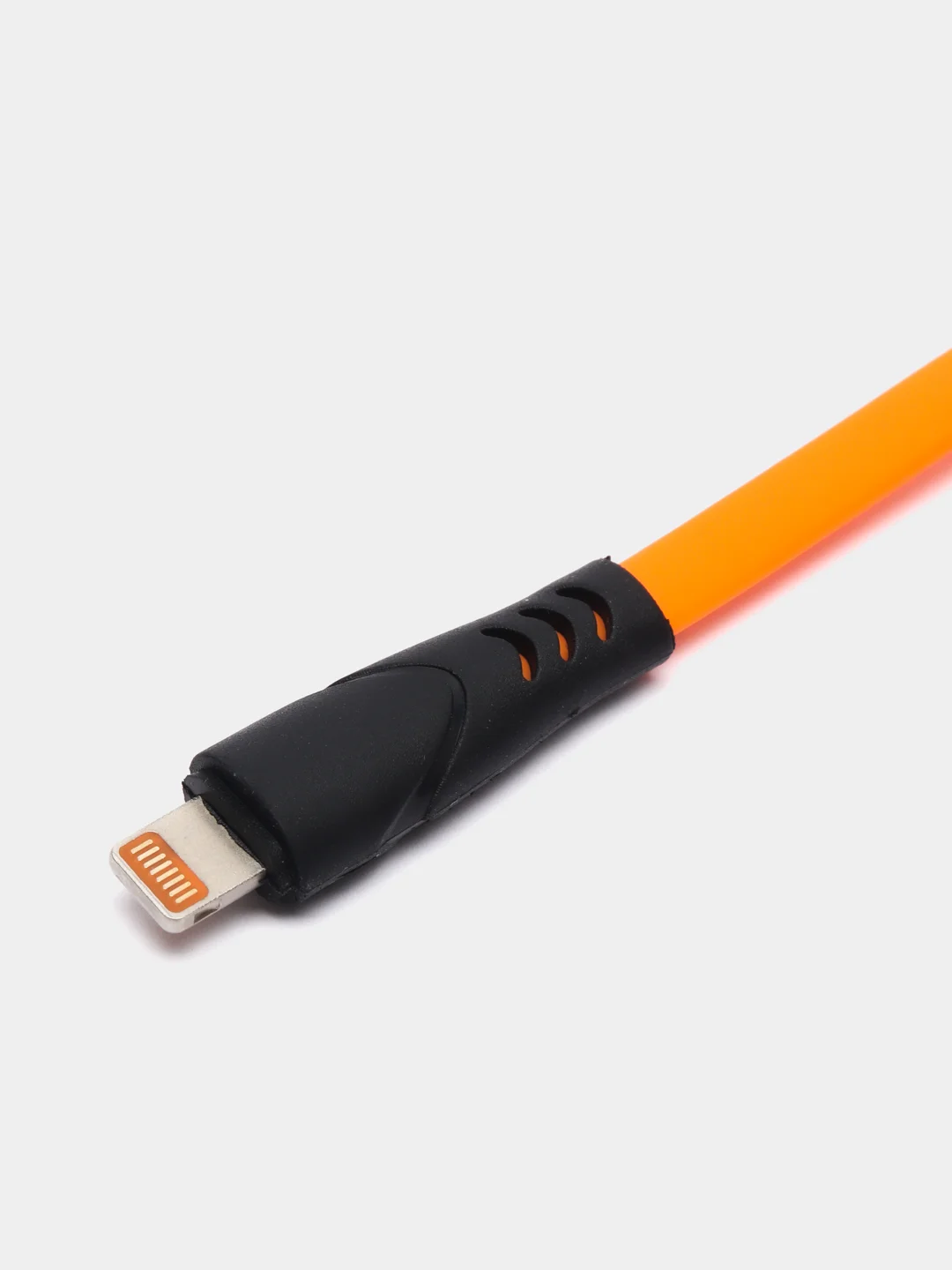 Оранжевый кабель для зарядки айфона, USB, 2 метра
