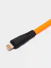 Оранжевый кабель для зарядки айфона, USB, 2 метра