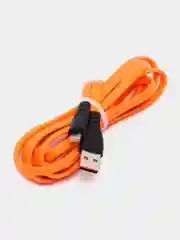Оранжевый кабель для зарядки айфона, USB, 2 метра