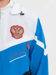 Синий ветровка мужская Russia/ Россия, спортивная куртка мужская / костюм верх