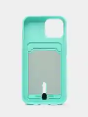 Мятный чехол для Apple iPhone 15 / 15 Pro / 15 Pro Max  (Айфон 15, 15 про, 15 про макс)