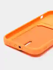 Оранжевый чехол для Apple iPhone 15 / 15 Pro / 15 Pro Max  (Айфон 15, 15 про, 15 про макс)