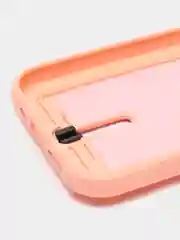 Пастельно-коралловый чехол для Apple iPhone 15 / 15 Pro / 15 Pro Max  (Айфон 15, 15 про, 15 про макс)