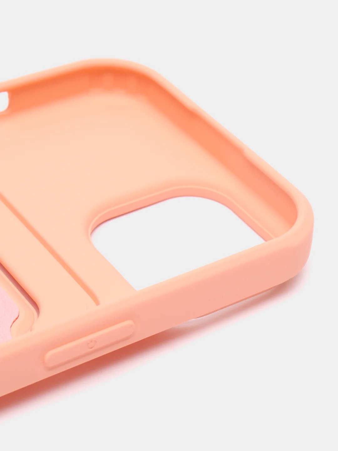 Пастельно-коралловый чехол для Apple iPhone 15 / 15 Pro / 15 Pro Max  (Айфон 15, 15 про, 15 про макс)