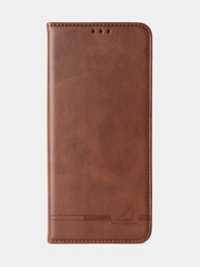 Чехол-книжка GQ для Redmi 12 / Redmi Note 12R / Poco M6 Pro(5G) из высококачественной кожи