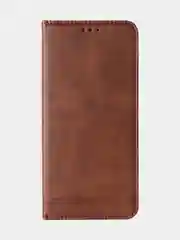 Коричневый чехол-книжка GQ для Tecno Camon 20 (4G) / Tecno Camon 20 Pro (4G) из искусственной кожи